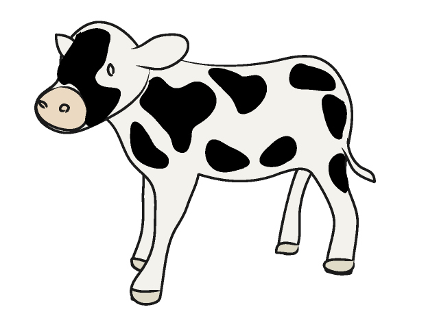 02 Cow   Free Animal Clip Art   Image Processing Ok   Royalty Free