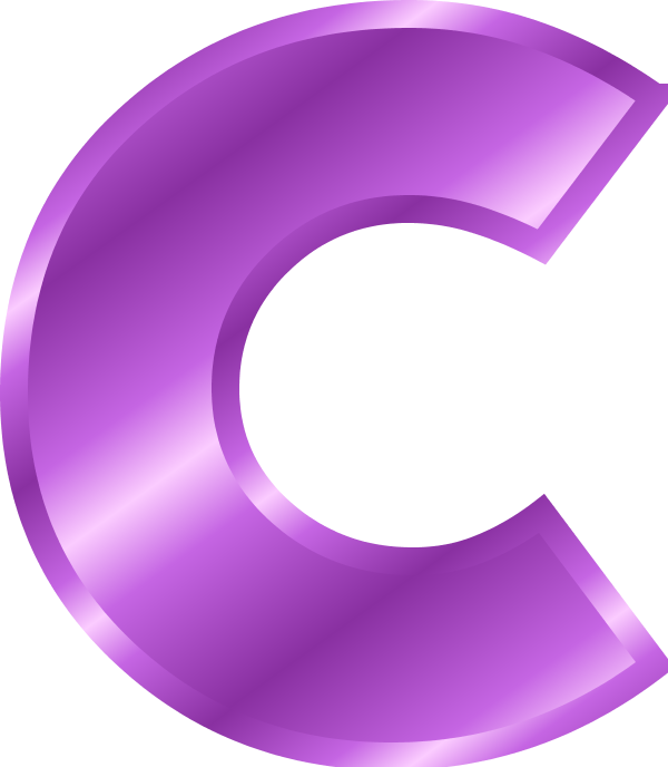 Alphabet Letter C Small   Vector Clip Art
