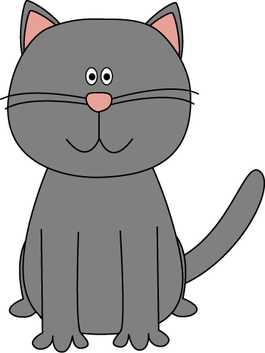 Cat Nose Clipart Cat Clip Art   Gray Cat
