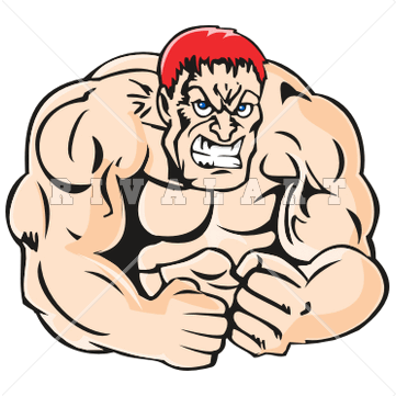 Clipart Image Weightlifting Clipart Weightlifter Color Clipart    
