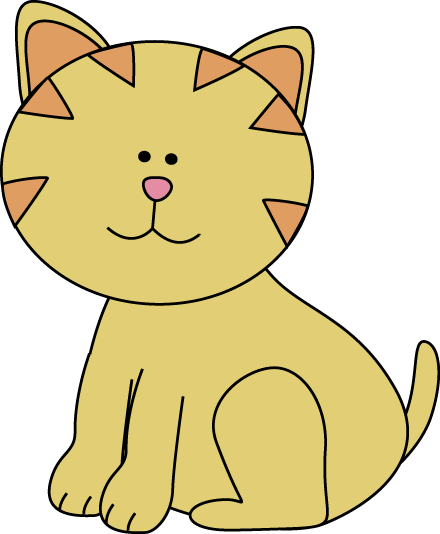 Cute Cat Clip Art   Free Vector Download