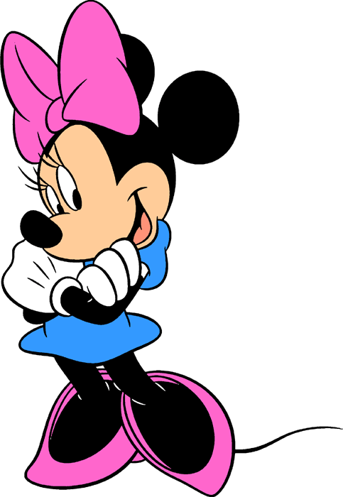 Disney Clipart Library   Minnie Mouse