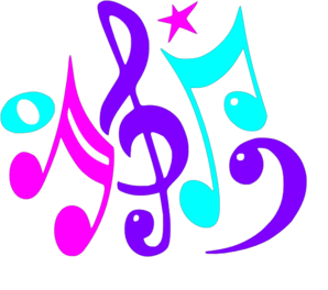 Music Notes Clip Art Colorful   Clipart Panda   Free Clipart Images