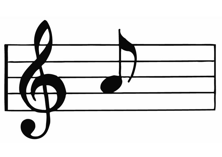 Music Staff Clipart Notes