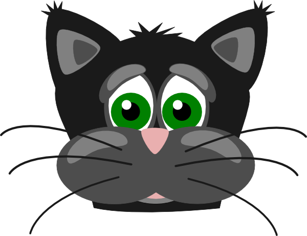 Peterm Sad Cat Clip Art At Clker Com   Vector Clip Art Online Royalty
