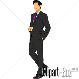 Related Man In Suit Cliparts  