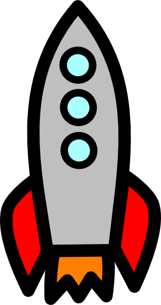 Rocket Ship Shooting Clip Art