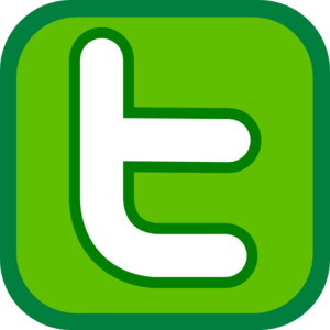 Twitter Icon Green Clip Art At Clker Com   Vector Clip Art Online