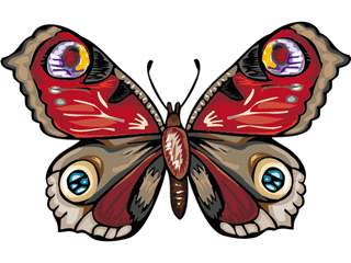 Animals   Butterfly Cliparts   Butterfly Nice Colored 49 Clipart