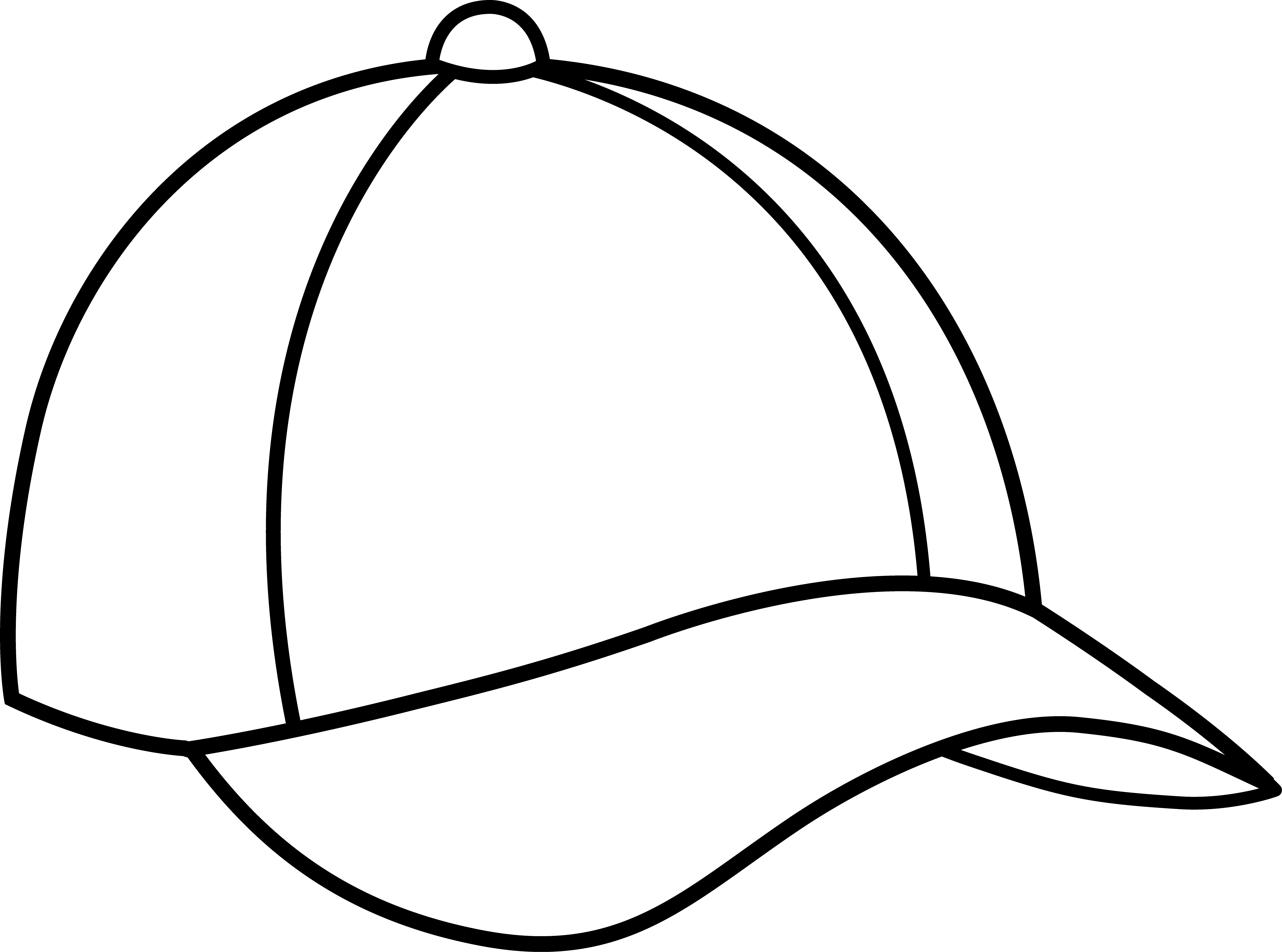 Baseball Hat Template   Clipart Panda   Free Clipart Images