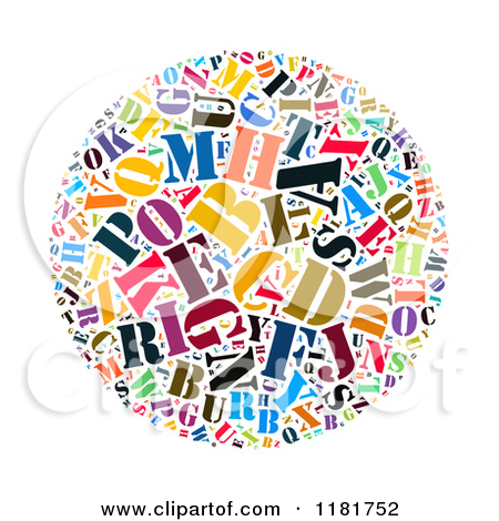 Clipart English Clipart Of A Colorful English