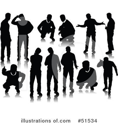 Men Clipart  51534 By Leonid   Royalty Free  Rf  Stock Illustrations