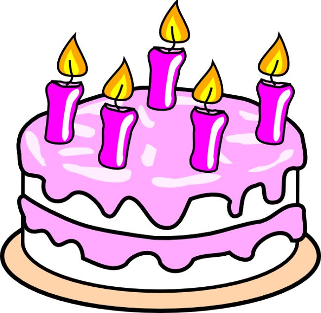 November Birthday Cake Clipart   Free Internet Pictures