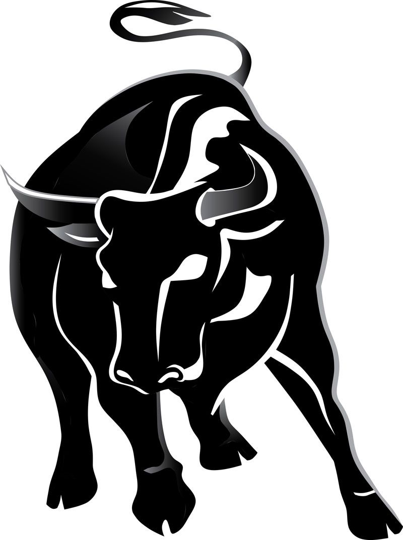 Of A Bull Illustration Of Bull Vector Vector Art Clipart