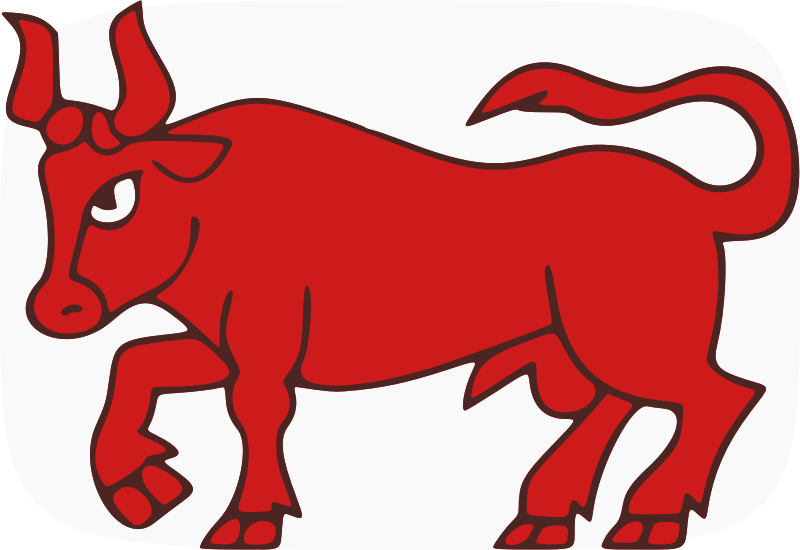 Red Bull 2 By Animals   This Bull Image Has Been Used In Animals Quiz