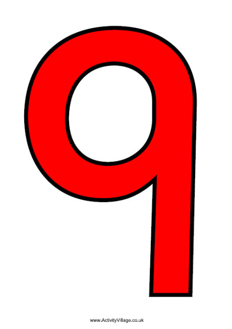 Red Numbers 0 9