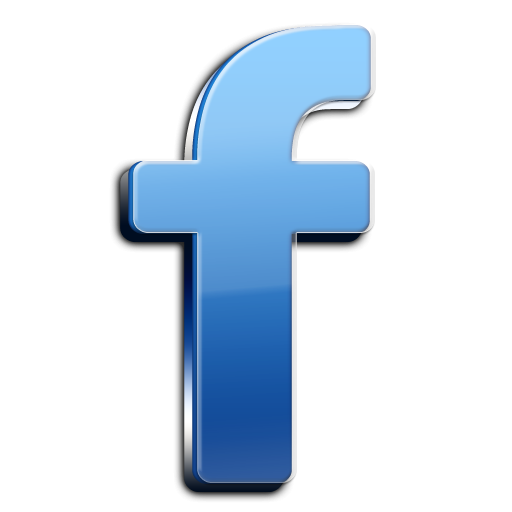 3d Facebook F Icon