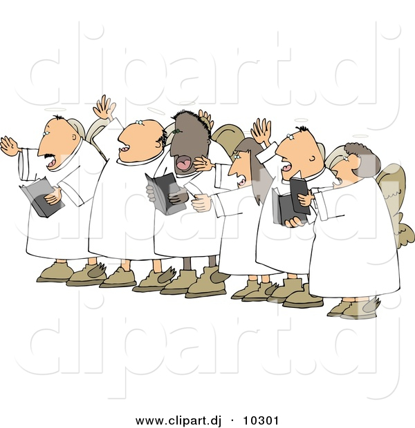 Angels Singing Clip Art Black And White Angel Clip Art Angels Singing