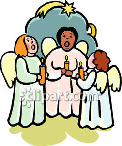     Angels Singing Clipart Christmas Angels Clipart Angels Singing