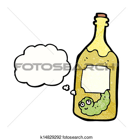 Clipart   Cartoon Tequila Bottle  Fotosearch   Search Clip Art