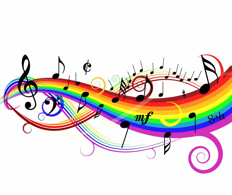 Colorful Music Notes Symbols   Clipart Panda   Free Clipart Images