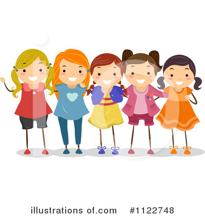 Friends Clipart  1122748   Illustration By Bnp Design Studio