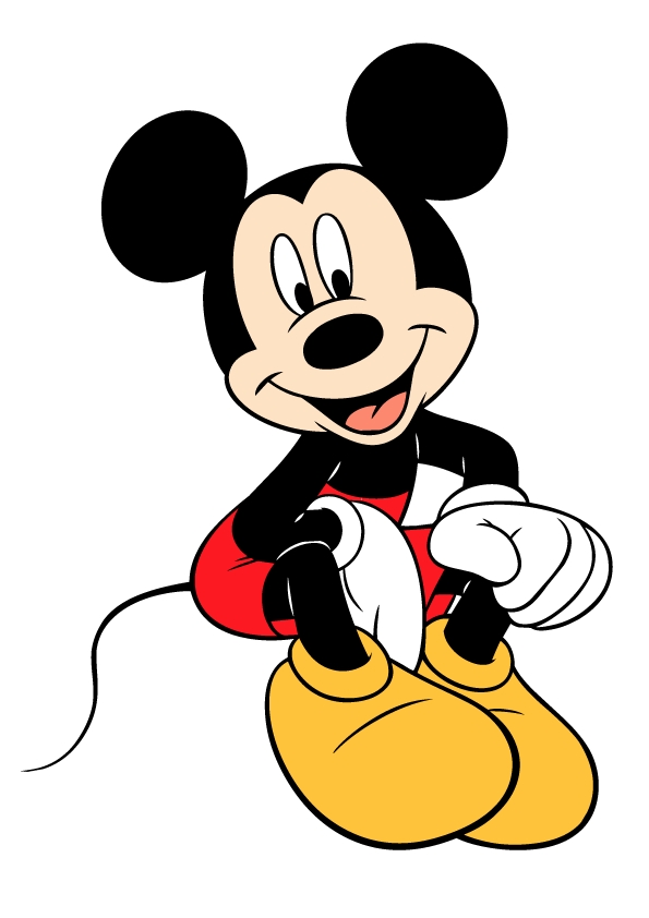 Mickey Mouse Clipart Vector 2