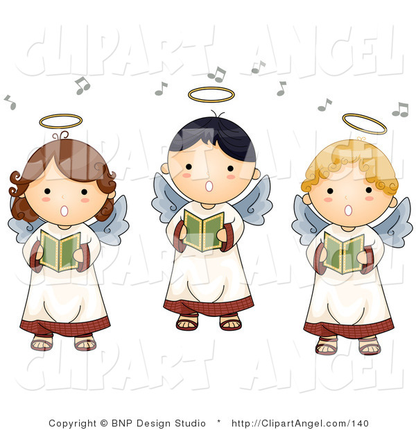     Of Three Innocent Singing Angels By Bnp Design Studio    140