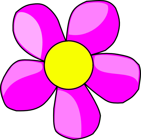 Purple Flower 2 Clip Art At Clker Com   Vector Clip Art Online