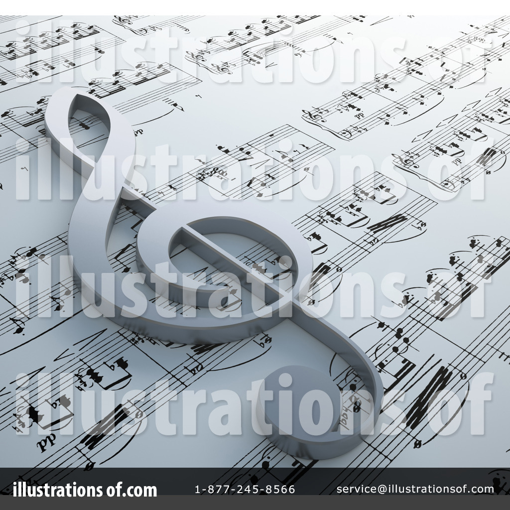 Rf Sheet Music Clipart Illustration By Mopic Stock Sample 85754 Jpg