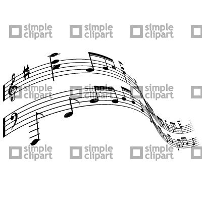 Sheet Music Download Royalty Free Vector Clipart  Eps 
