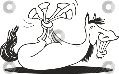 Silly Horse Clipart