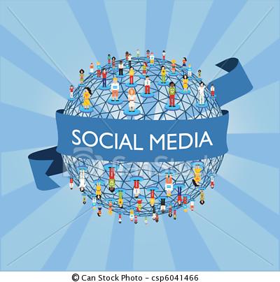 Social Media Clipart Let S Get Social 