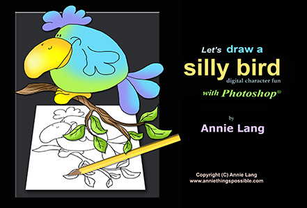 Watch This Video To See How Annie Lang Draws A Silly Bird Character