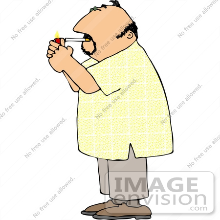     And Burning Cigarette Download Royalty Free Vector Clipart