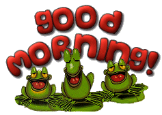 Animated Good Morning   Good Night Myspace Graphics