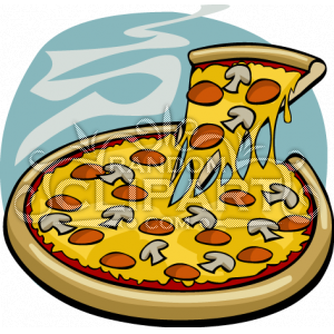 Cartoon Pizza 10811 Png