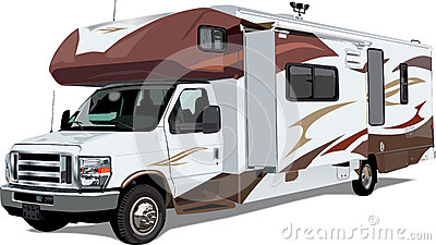 Class Recreational Vehicle For Vacation Travel And Camping With