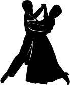 Clip Art Sillhouette Of Ballroom Dancers Free Cliparts That You Can