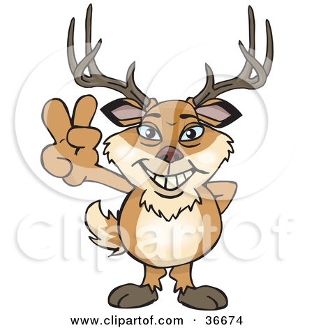 Clipart Illustration Of A Peace
