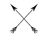 Crossed Arrows Mean Friendship   Tattoos   Pinterest