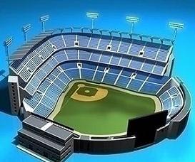 Free Baseball Stadium Clipart