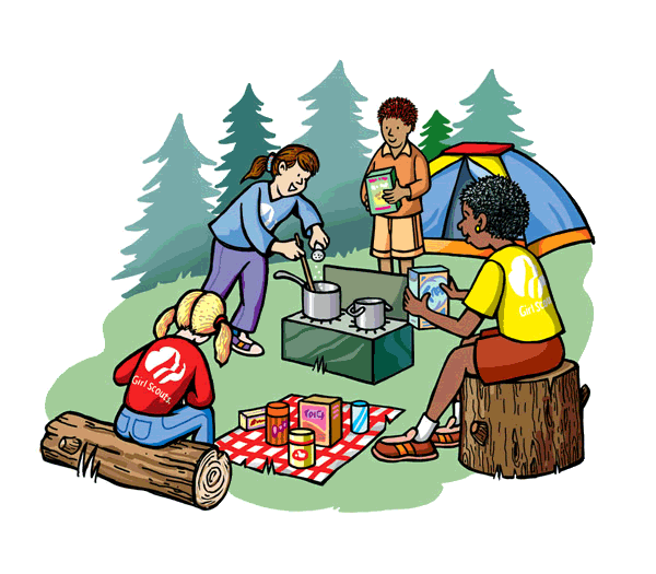 Funny Camping Clipart Some Go Camping Some Travel