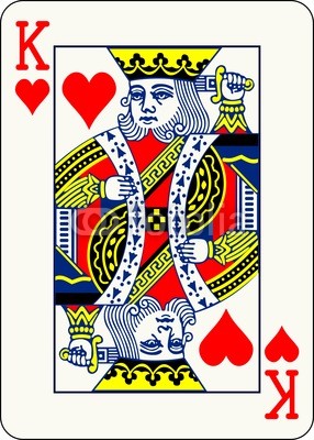 King Of Hearts Playing Card Symbol