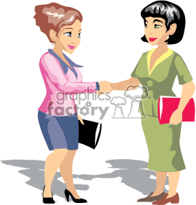 People Occupations Work Working Clip Art Agreement Agreements Female