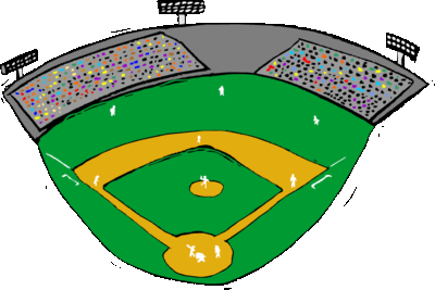 Picture Of A Baseball Field   Cliparts Co