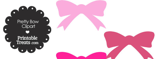 Pink Pretty Bow Clipart