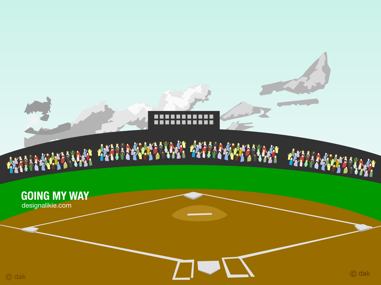 Showing Gallery For Baseball Stadium Clipart