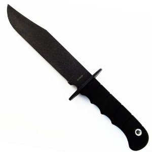 Black Hunting Knife Coated Bowie Hunting Knife
