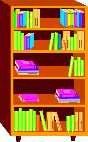 Bookcase Clipart   Bookcase Clip Art